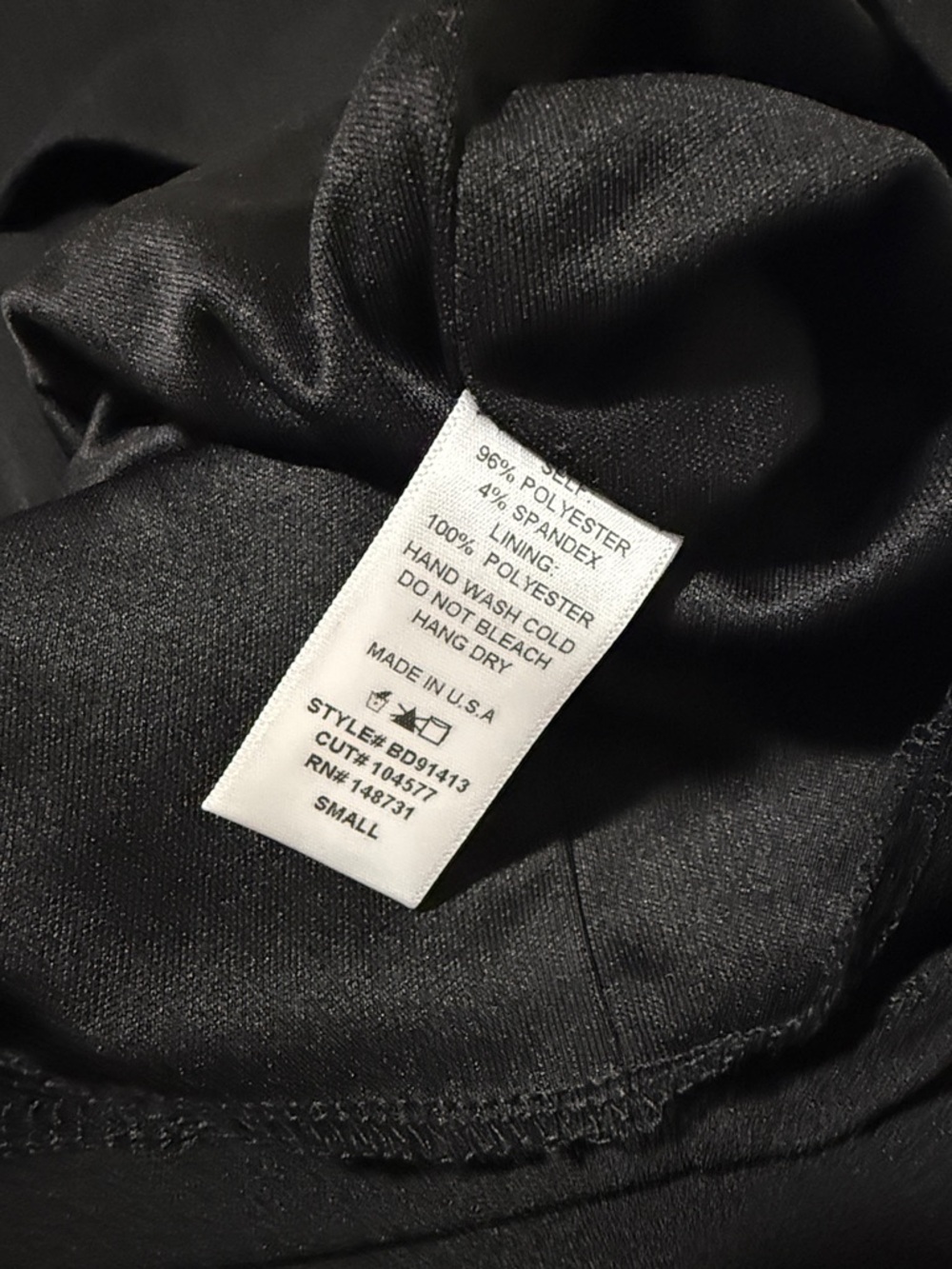 Black Cutout Ruffle Dress - Picture 5 of 5